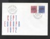 Switzerland 1972 Europa CEPT Mi.544-545 FDC UN.015