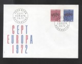 Switzerland 1972 Europa CEPT Mi.544-545 FDC UN.015