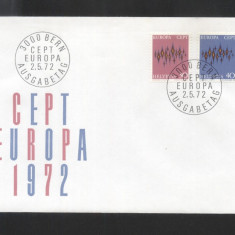 Switzerland 1972 Europa CEPT Mi.544-545 FDC UN.015