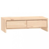 Cumpara ieftin Suport pentru monitor, 50x27x15 cm, lemn masiv de pin