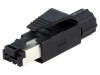 Mufă RJ45 Aurită Cat 5 8P4C IDC