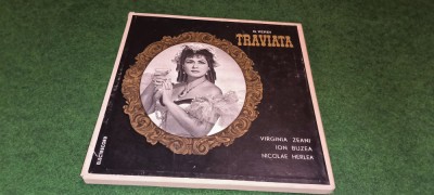 TRAVIATA SETBOX 3 DISCURI VINIL - G. VERDI: VIRGINIA ZEANI NICOLAE HERLEA foto
