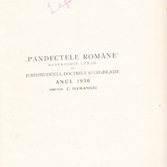 AS - PANDECTELE ROMANE, JURISPRUDENTA, DOCTRINA, LEGISLATIE