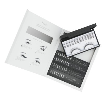 Kit complet pentru aplicarea gene false &amp;icirc;n cluster acasă Nanolash CLASSY foto