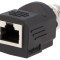 Adaptor M12 Mamă la RJ45 Soclu Ethernet 4-Pin