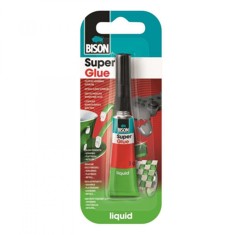 Super glue Bison - adeziv lichid 3 gr