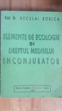 Elemente de ecologie si dreptul mediului inconjurator- Neculai Bobica