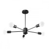 Candelabru LANGO 5 negru, Sollux Lighting