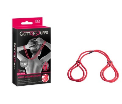 COTTON CUFFS RED foto