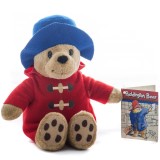 Ursuletul Paddington cu haina rosie, 16 cm