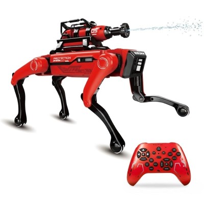 Robot Caine Inteligent iUni 8021 cu Functie Pulverizare Apa, Control Telecomanda, Comenzi Vocale, Programare Miscari foto