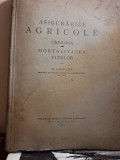 Asigurările agricole - Grindina - Mortalitatea Vitelor - N. Ghiulea