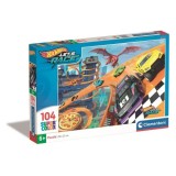 Puzzle Clementoni Hot Wheels Ultimate Dragon 104 piese , Editie Speciala pentru Copii