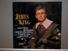 James King : Arias of Beethoven/Wagner/Weber (1970/Decca/RFG) - VINIL/Impecabil foto