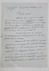 SCRISOARE DE CONDOLEANTE CATRE GENERALUL C - TIN ILASIEVICI , MARTIE , 1939