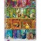 Aimee Stewart: A Stitch in Time Bookshelves (Foiled Journal)