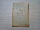 STUDII DOCIALE Talpa Terei - N. Basilescu - editia I, 1902, 151 p.