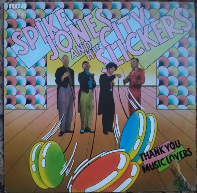 DISC LP JAZZ: SPIKE JONES AND HIS CITY SLICKERS: THANK YOU MUSIC LOVERS/RCA 1972 foto