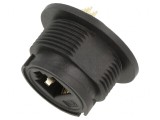 Conector Ethernet RJ45 Cat5e IP67 THT Drept 8P8C