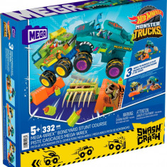 HOT WHEELS MONSTER TRUCK MEGA BLOKS SET MEGA WREX