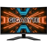 Monitor gaming curbat LED VA Gigabyte 31.5, WQHD, DisplayPort, 1ms, 165Hz, FreeSync, Negru, G32QC