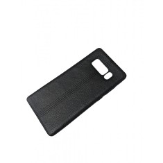 Husa Samsung Note 8 n950 Silicon Black Leather