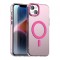 Husa MagSafe pentru Apple iPhone 13, Techsuit, CandyCase, Roz