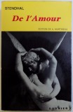 DE L &#039;AMOUR par STENDHAL , 1966