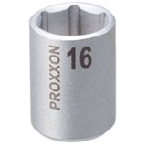 Proxxon 23520 - Capat cheie tubulara cu profil hexagonal interior 6 laturi 16 mm 3/8 inch