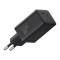 INCARCATOR RETEA Baseus Cube, Quick Charge 20W, 1 x USB Type-C Output 5V/3A, 1 x USB, negru &quot;P10111403113-00&quot; (timbru verde 0.18 lei) - 6932172651152