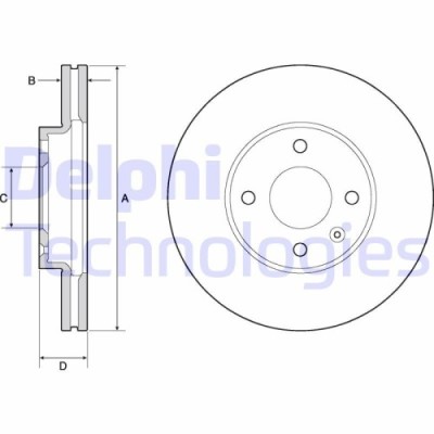 Delphi Disc frana foto