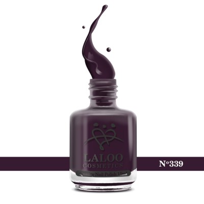 No.339 Dark Aubergine| Weekly Nail Polish 15ml foto