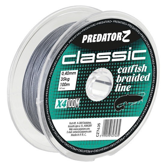 FIR TEXTIL CARP ZOOM PREDATOR-Z CLASSIC CATFISH 100m 0.60mm