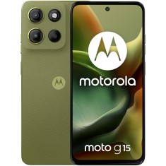Telefon mobil Motorola Moto g15 LTE, 128GB, 8GB RAM, Dual SIM, Iguana Green