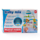 Carusel muzical Baby Mix cu proiectii si sunete Red