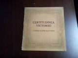 CERTITUDINEA VICTORIEI - PACTULUI TRIPARTIT - JOACHIM v. RIBBENTROP - 1942, Alta editura