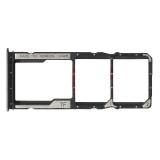 Suport SIM Negru Xiaomi Redmi Note 10S, Slot SIM, Tray SIM Card, Piese Telefon