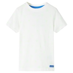 Tricou pentru copii, ecru, 104 12395