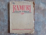 RAMURI , REVISTA LITERARA , NR. 3-6 , MARTIE - IUNIE , 1944 , CONTINE NECROLOGUL LUI ION MINULESCU