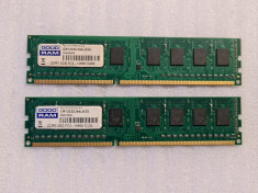 Memorie RAM desktop Goodram 2GB DDR3 1333MHz CL9 GR1333D364L9/2G - poze reale foto