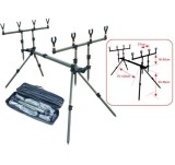 Rodpod baracuda pentru 4 lansete, model 04