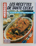 LES RECETTES DE TANTE CECILE - PLUS DE 250 IDEES - RECETTES par BEATRICE D &#039;ARMOR , 1989,