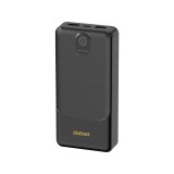 Baterie Externa Dudao K10Pro 20000mAh 12W 2 x USB-A Neagra