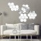 Set Oglinzi Design Hexagon - Oglinzi Decorative Acrilice Silver MyStyle Luxury Home 10 bucati/set 12-14 cm