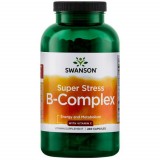 Super Stress B-Complex cu Vitamina C 240 capsule Swanson, Swanson Health Products