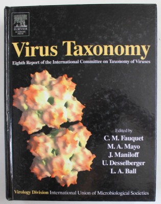 VIRUS TAXONOMY , edited by C.M. FAUQUET ...L.A. BALL , 2005 foto