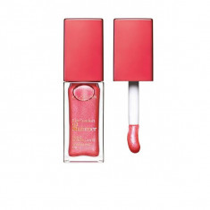 Luciu de buze Clarins Lip Comfort Oil Shimmer, 04 Pink Lady, 7 ml foto