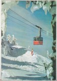 Bnk cp Poiana Brasov - Peisaj de iarna - circulata - marca fixa, Printata