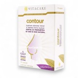 Capsule VITACARE Contour, pentru mărirea, fermitatea și definirea formei s&acirc;nilor, formulă 100% naturală, 30 bucăți