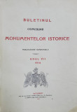 BULETINUL COMISIUNII MONUMENTELOR ISTORICE , ANII VII si VIII , COLIGAT , ANII 1914-1915